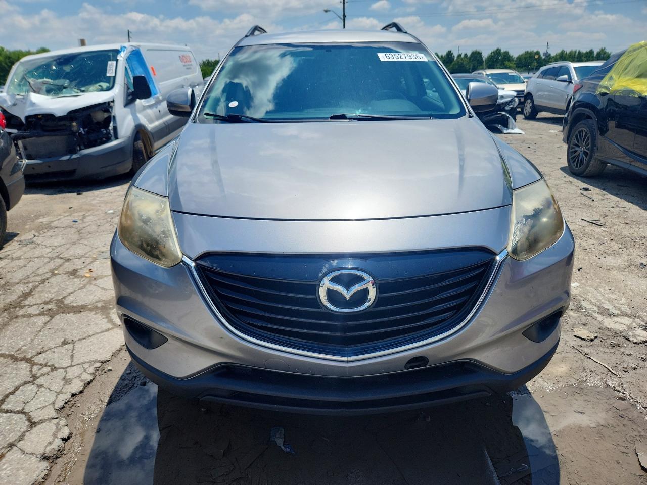 2014 Mazda Cx-9 Touring Silver vin: JM3TB2CA6E0433506
