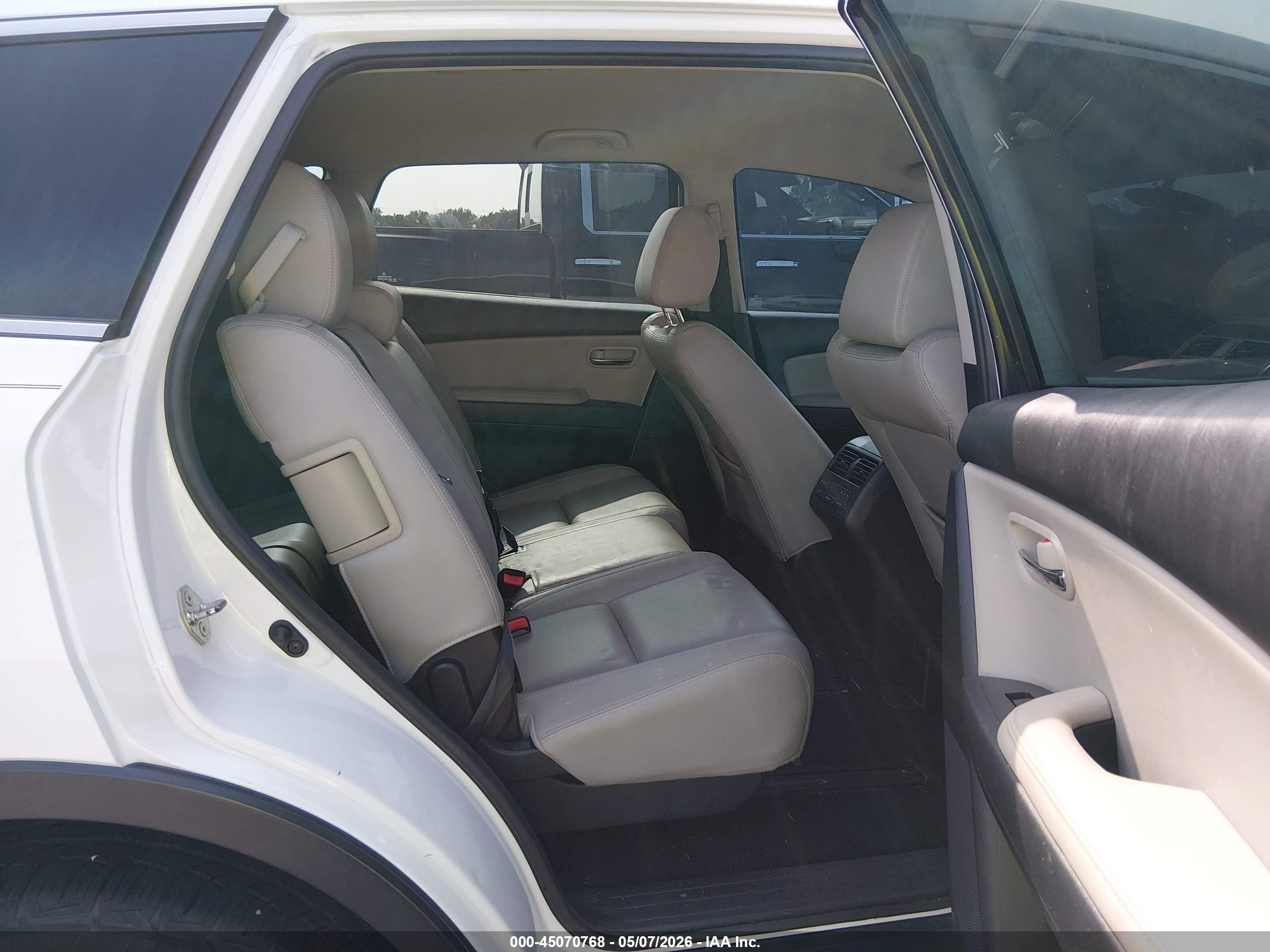 2015 Mazda Cx-9 Touring Белый vin: JM3TB2CA6F0449996