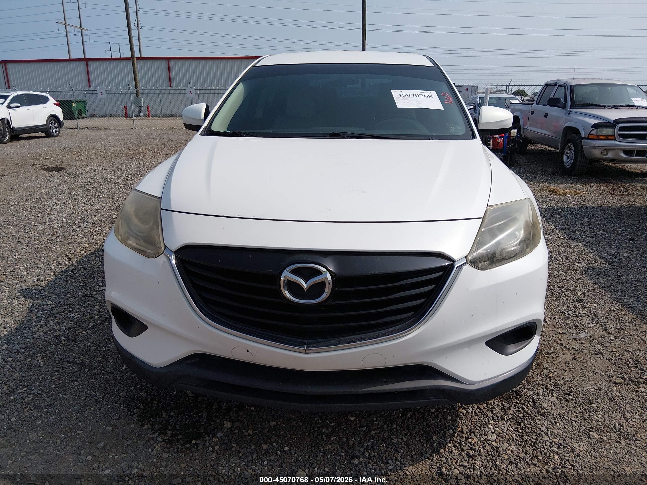 2015 Mazda Cx-9 Touring Белый vin: JM3TB2CA6F0449996