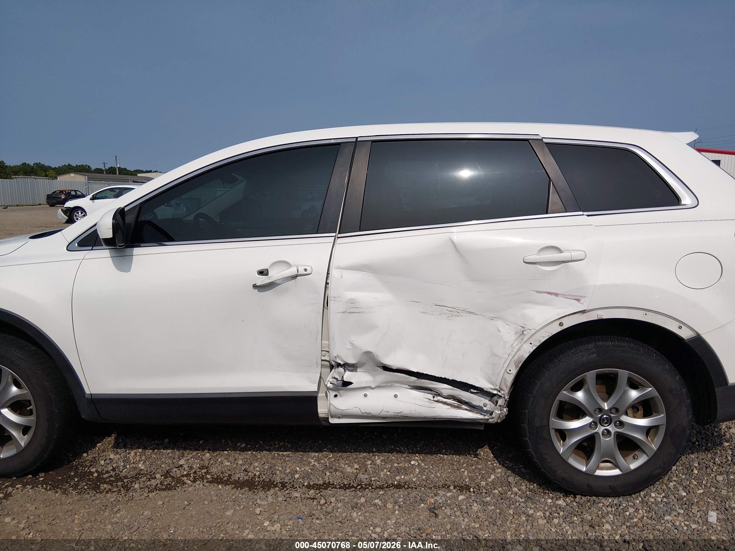 2015 Mazda Cx-9 Touring Белый vin: JM3TB2CA6F0449996