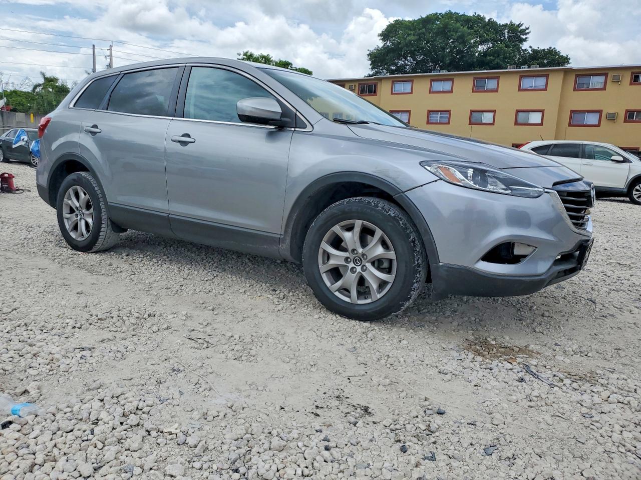 2015 Mazda Cx-9 Touring Silver vin: JM3TB2CA6F0456768
