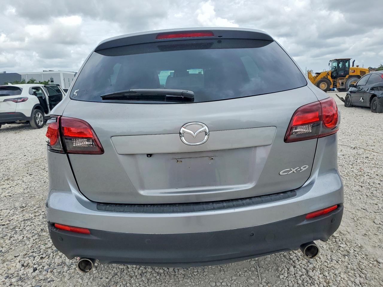2015 Mazda Cx-9 Touring Silver vin: JM3TB2CA6F0456768