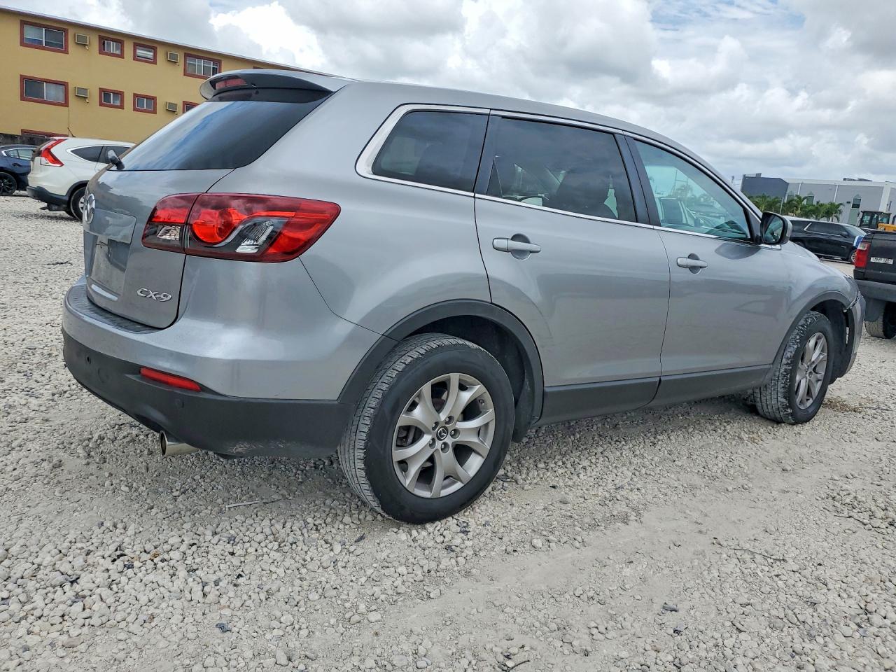 2015 Mazda Cx-9 Touring Silver vin: JM3TB2CA6F0456768