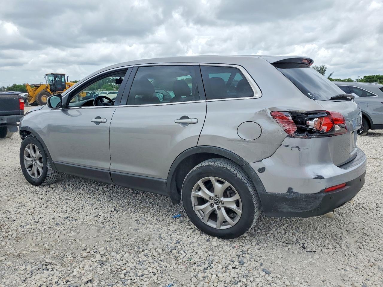 2015 Mazda Cx-9 Touring Silver vin: JM3TB2CA6F0456768