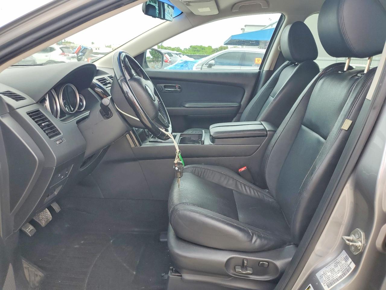 2015 Mazda Cx-9 Touring Silver vin: JM3TB2CA6F0456768