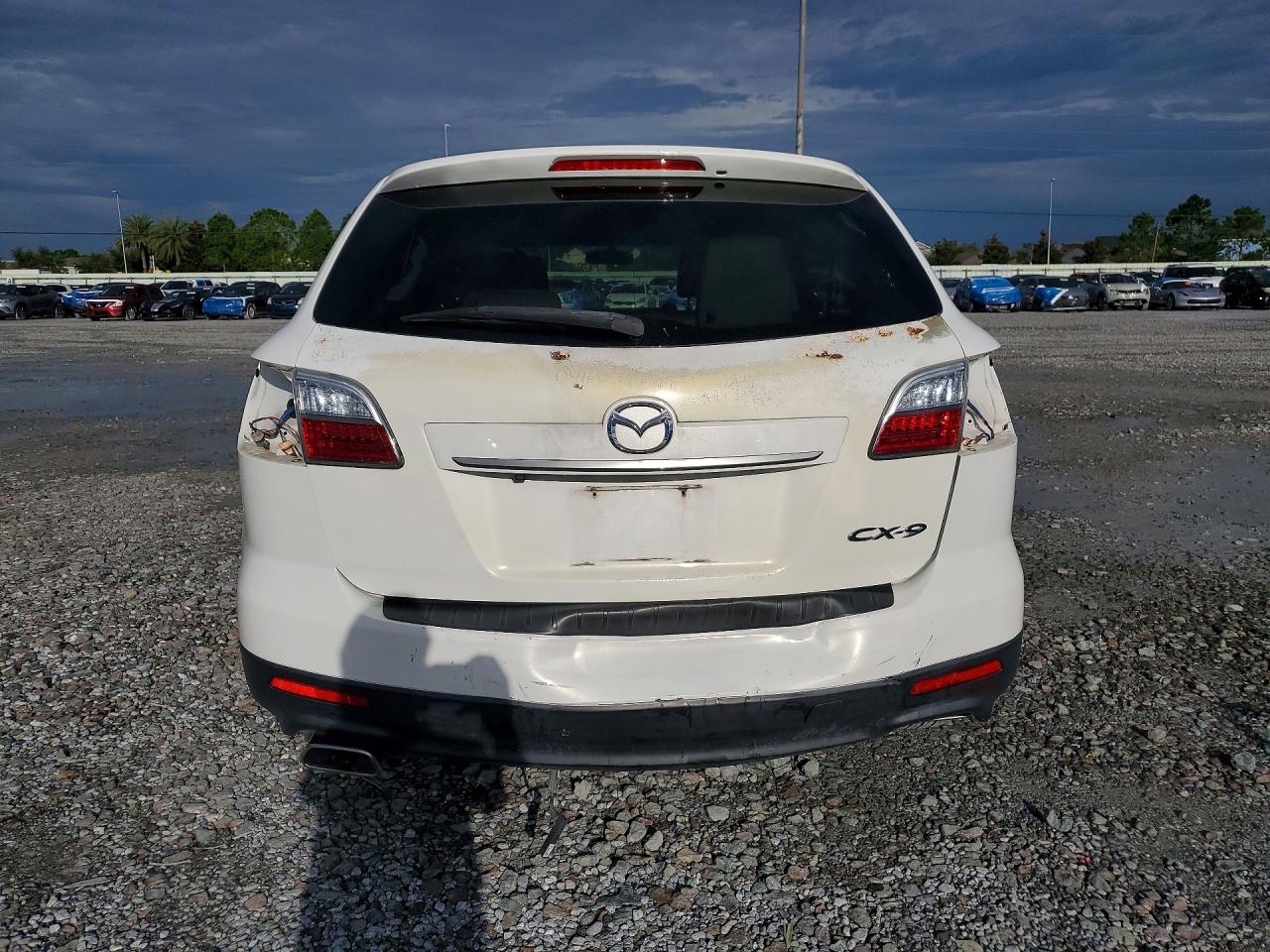 2012 Mazda Cx-9 White vin: JM3TB2CA7C0349112