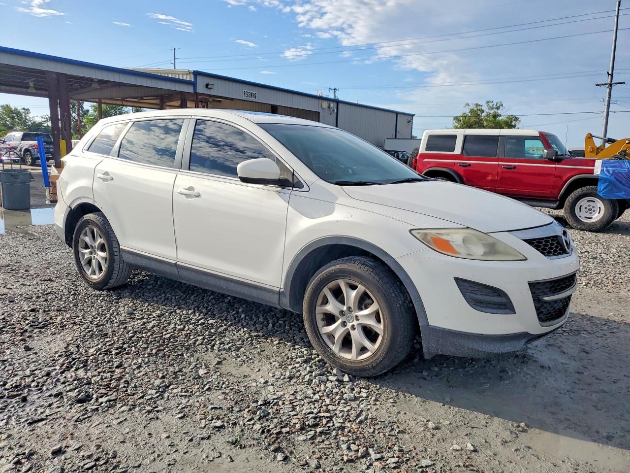 2012 Mazda Cx-9 White vin: JM3TB2CA7C0349112