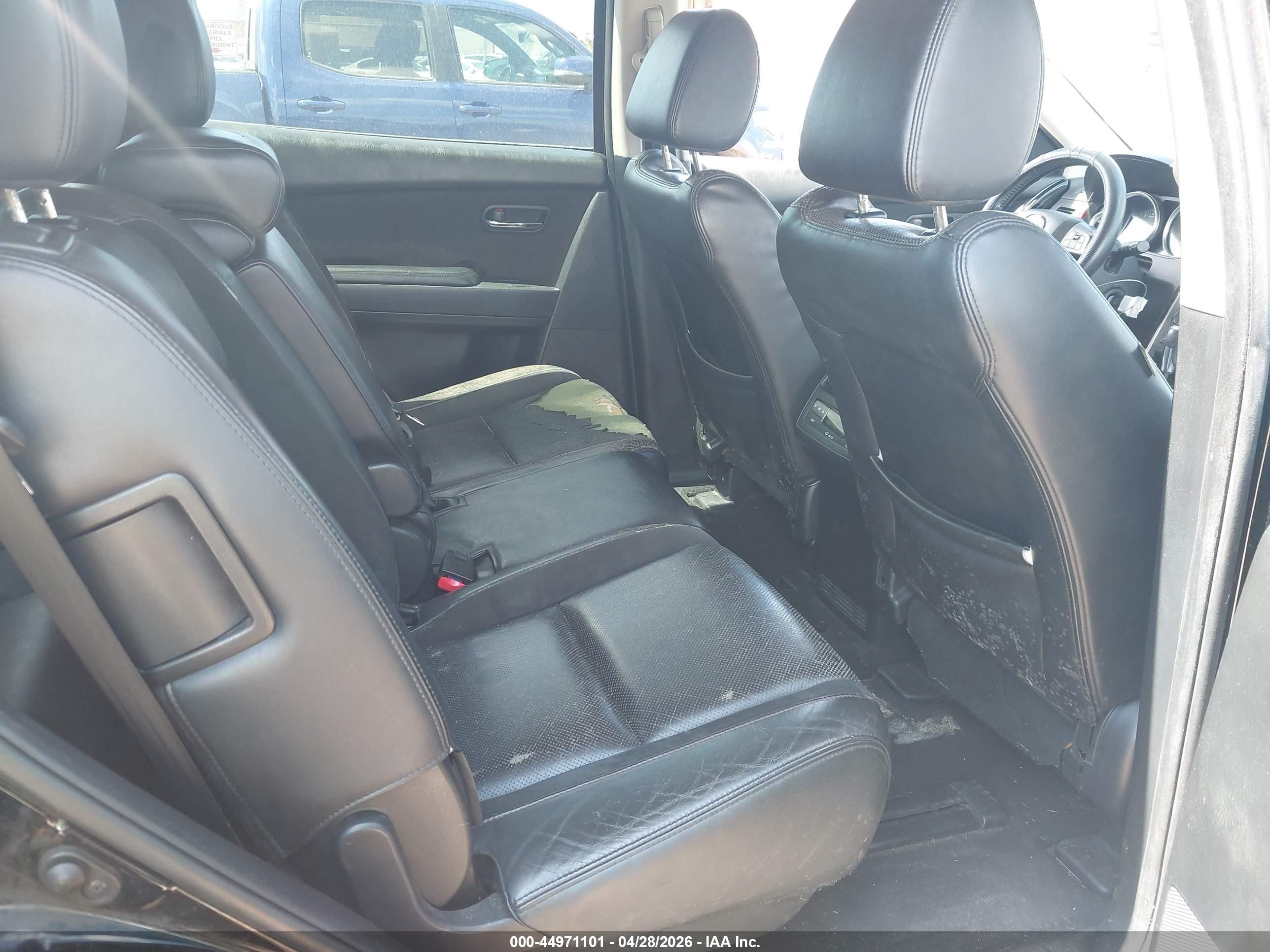 2013 Mazda Cx-9 Touring Black vin: JM3TB2CA7D0401307