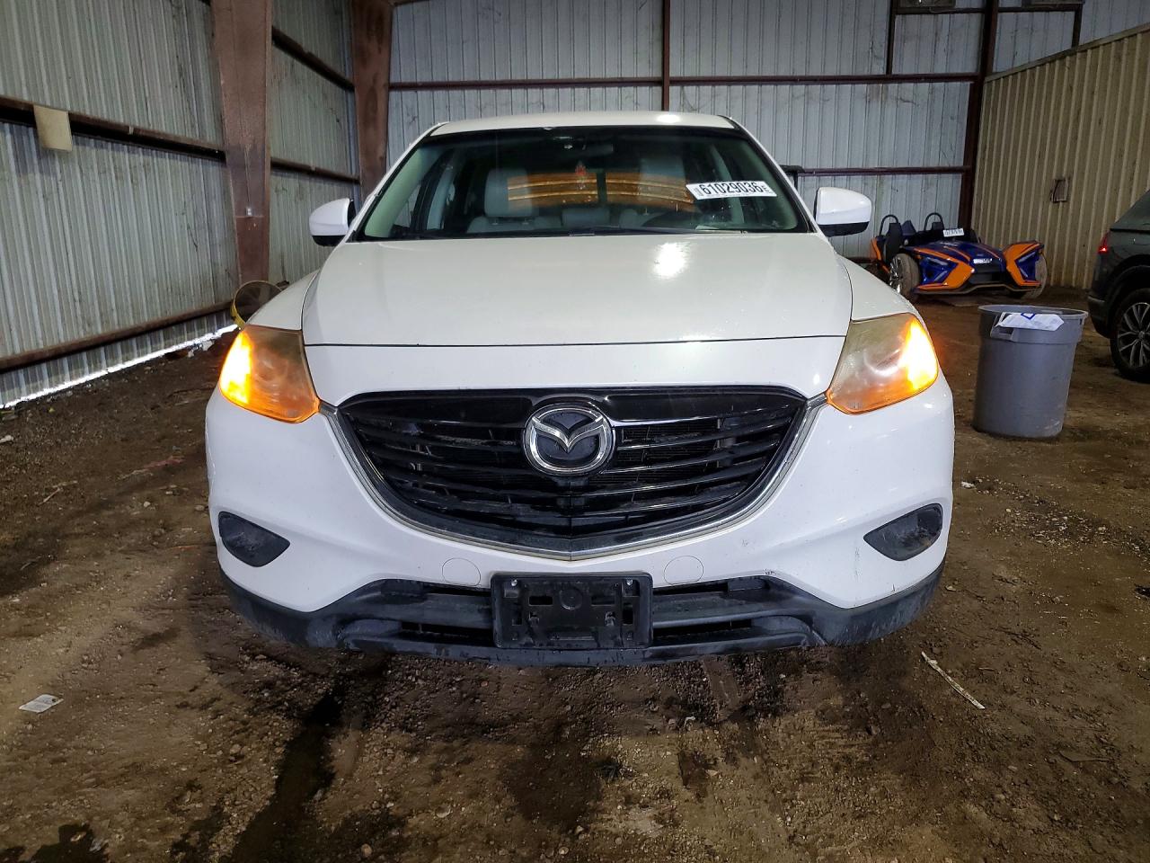 2013 Mazda Cx-9 Touring White vin: JM3TB2CA7D0409830