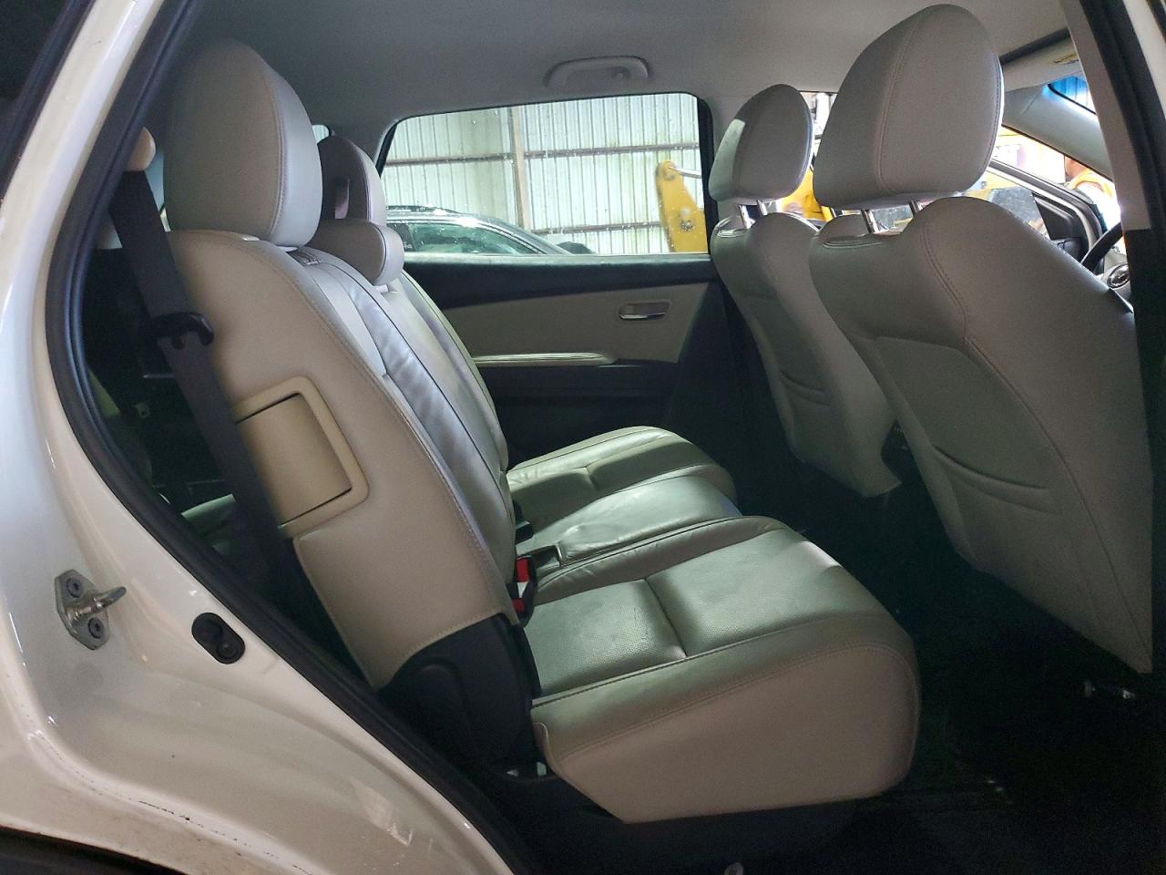 2013 Mazda Cx-9 Touring White vin: JM3TB2CA7D0409830
