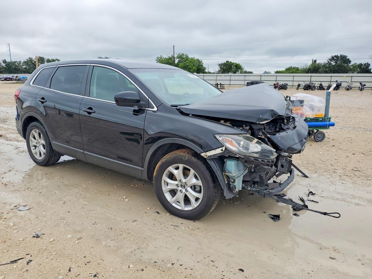 2013 Mazda Cx-9 Touring Черный vin: JM3TB2CA7D0412663