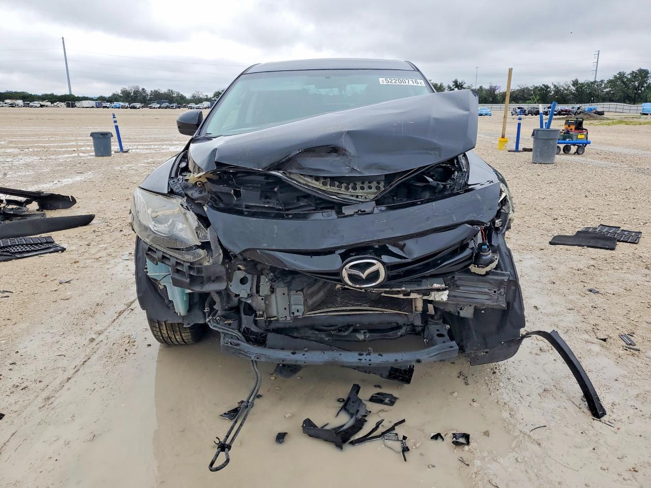 2013 Mazda Cx-9 Touring Черный vin: JM3TB2CA7D0412663