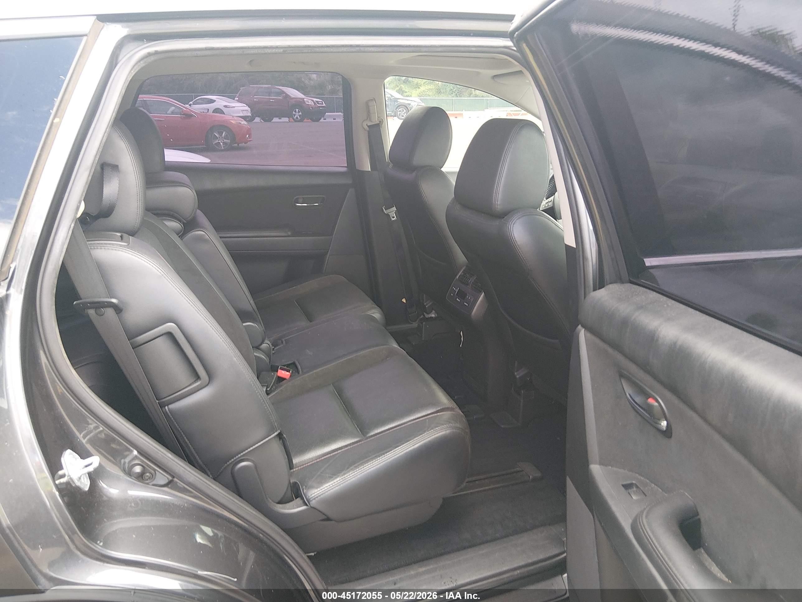 2014 Mazda Cx-9 Touring Black vin: JM3TB2CA7E0443882