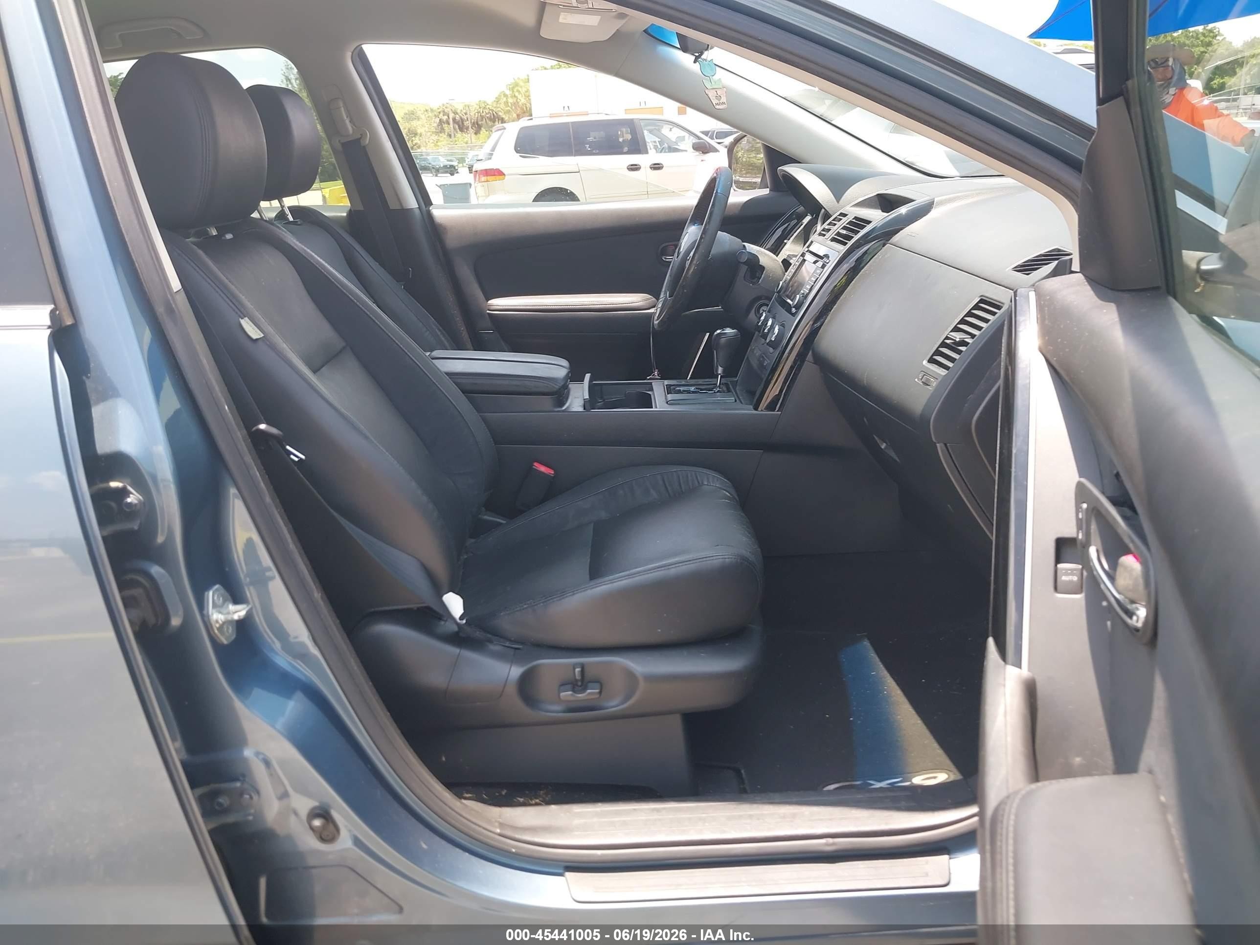 2015 Mazda Cx-9 Touring Blue vin: JM3TB2CA7F0448873