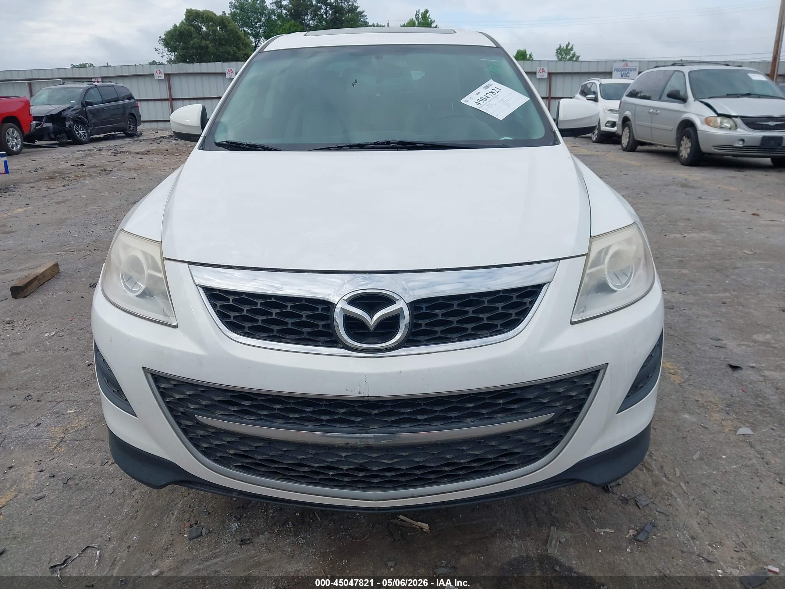 2011 Mazda Cx-9 Touring White vin: JM3TB2CA8B0301889
