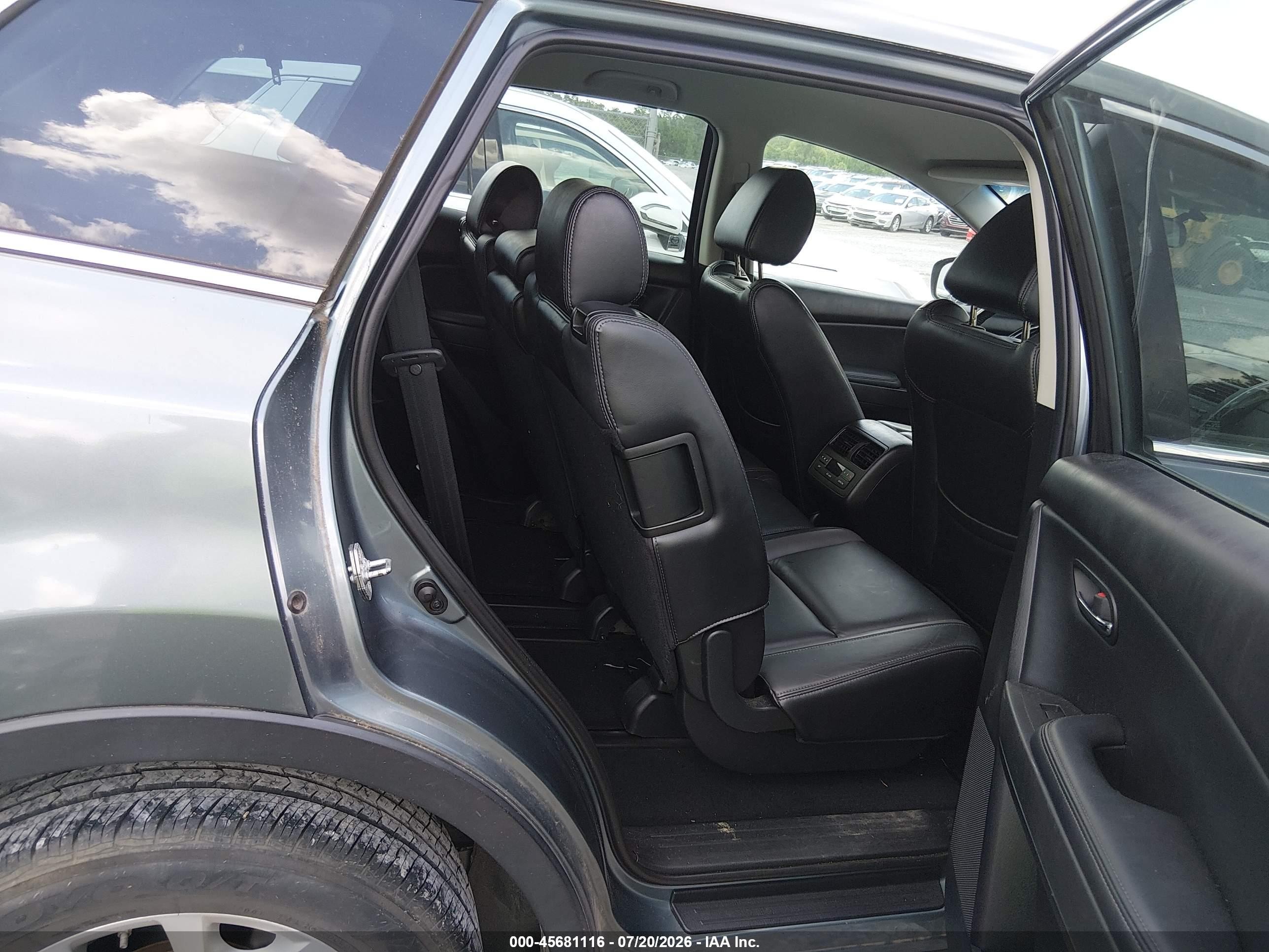 2011 Mazda Cx-9 Touring Blue vin: JM3TB2CA8B0330163