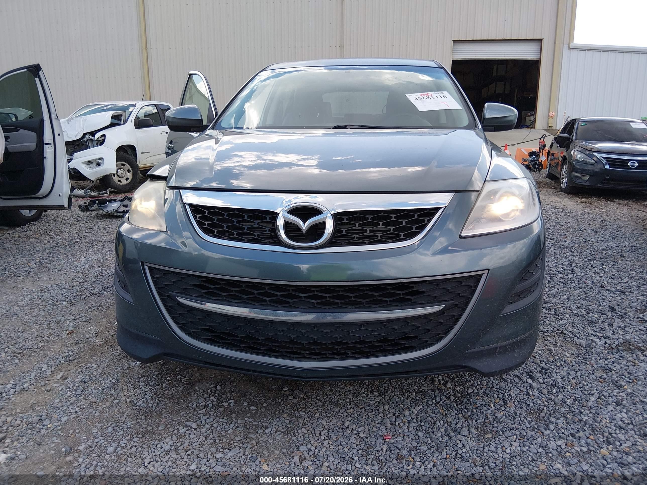 2011 Mazda Cx-9 Touring Blue vin: JM3TB2CA8B0330163