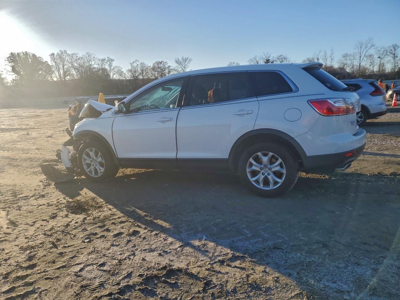2012 Mazda Cx-9 White vin: JM3TB2CA8C0343951