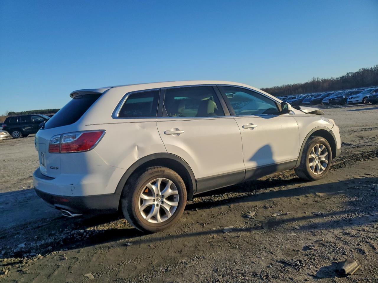 2012 Mazda Cx-9 White vin: JM3TB2CA8C0343951