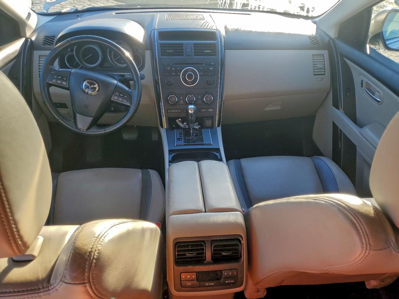 2012 Mazda Cx-9 White vin: JM3TB2CA8C0343951