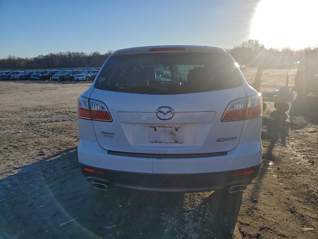 2012 Mazda Cx-9 White vin: JM3TB2CA8C0343951