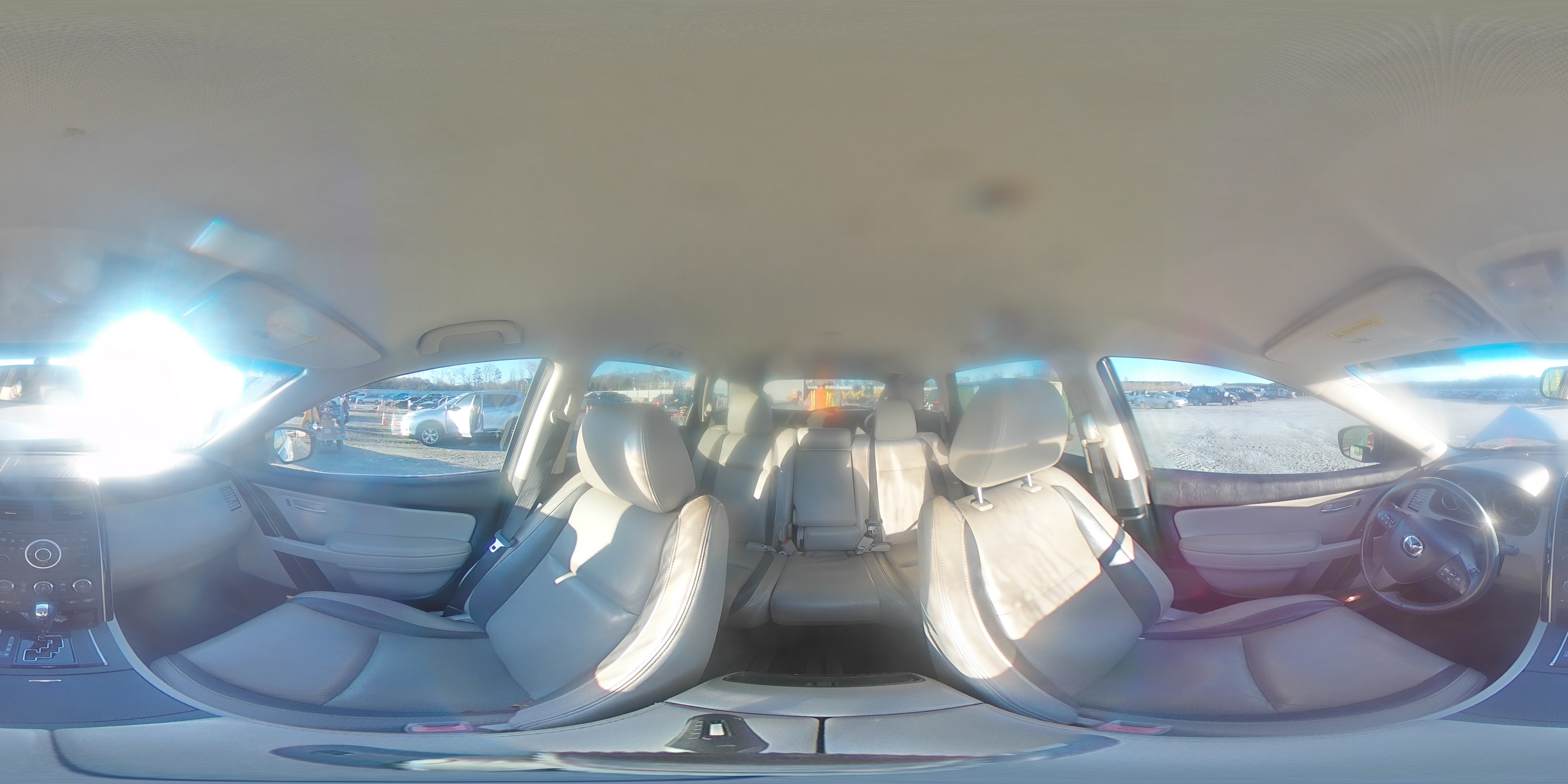 2012 Mazda Cx-9 White vin: JM3TB2CA8C0343951
