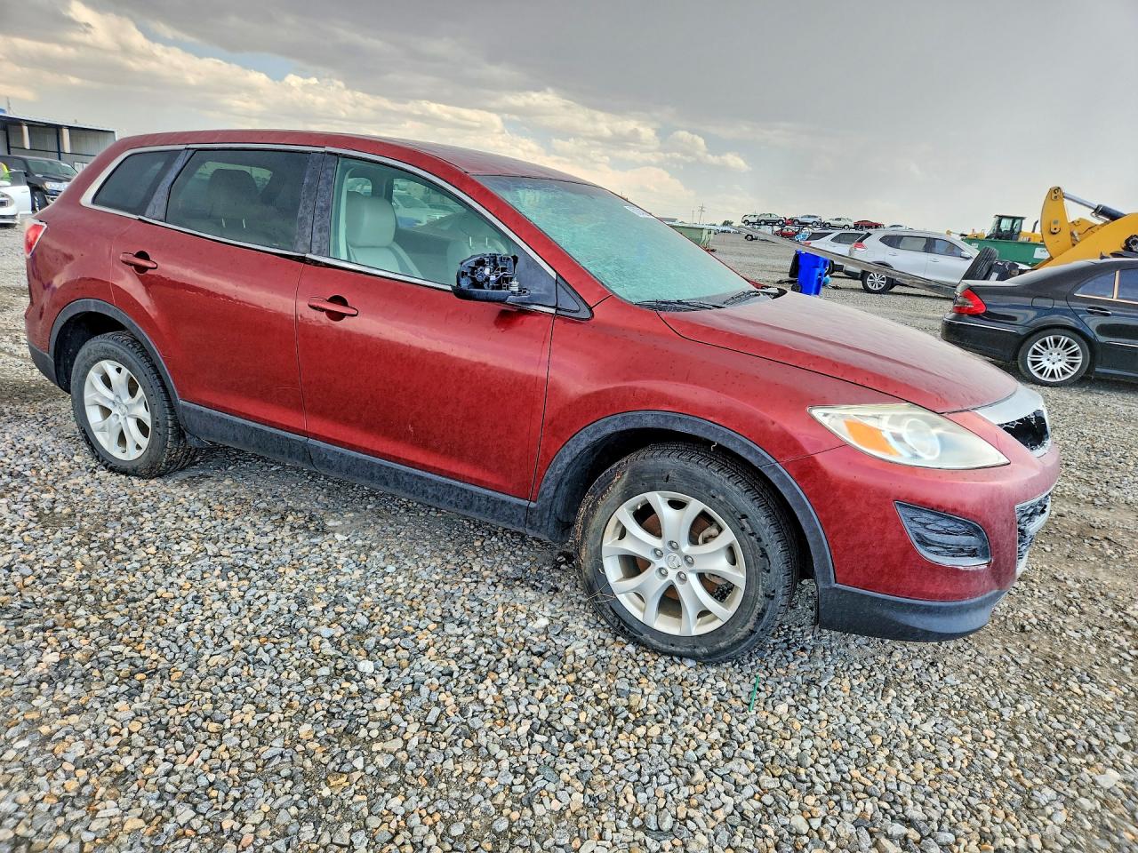 2012 Mazda Cx-9 Maroon vin: JM3TB2CA8C0350141