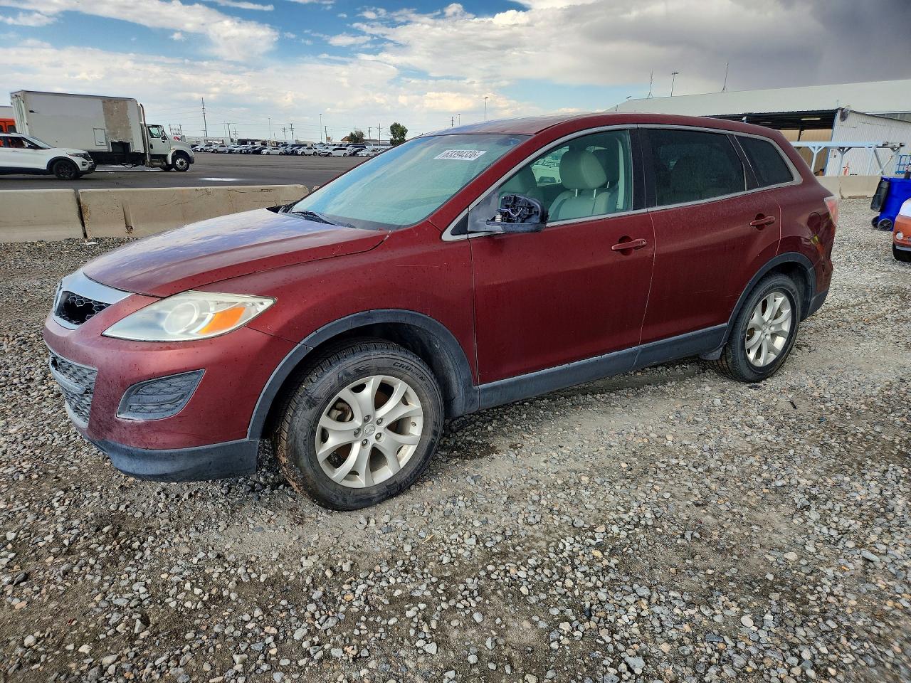 2012 Mazda Cx-9 Maroon vin: JM3TB2CA8C0350141