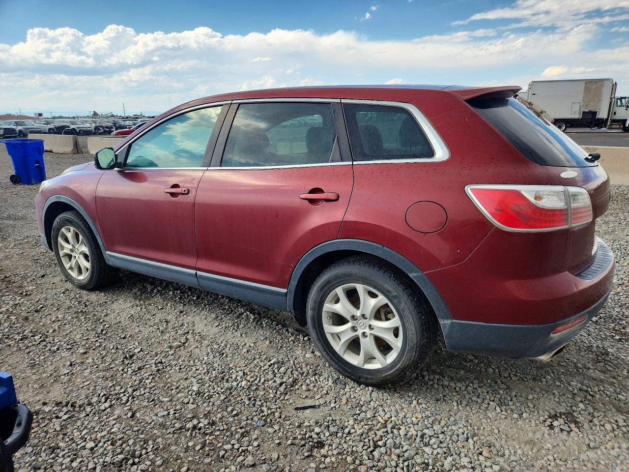 2012 Mazda Cx-9 Maroon vin: JM3TB2CA8C0350141