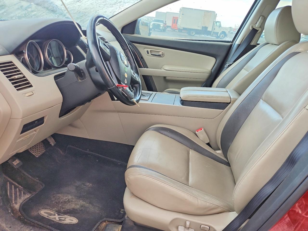 2012 Mazda Cx-9 Maroon vin: JM3TB2CA8C0350141