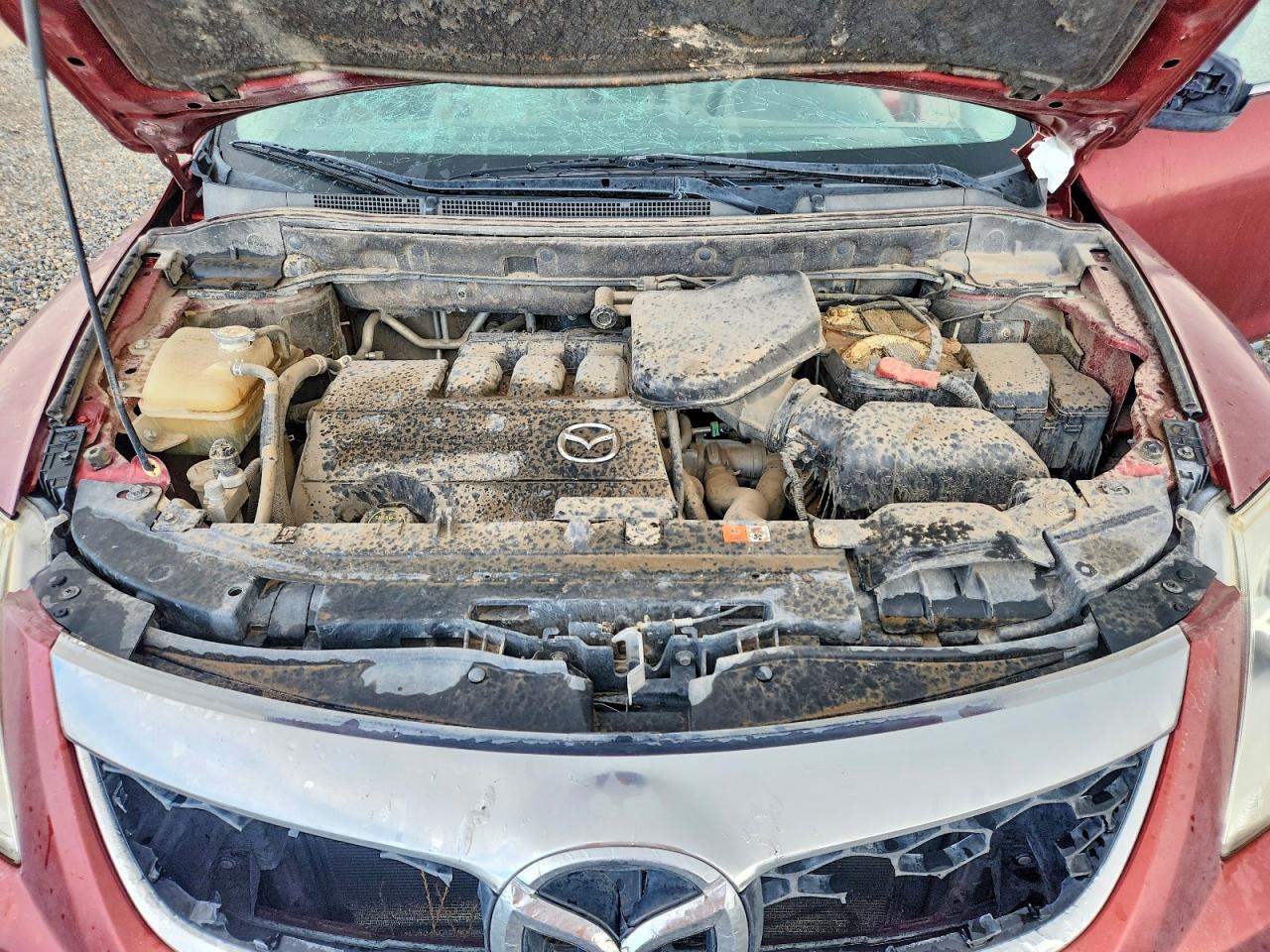 2012 Mazda Cx-9 Maroon vin: JM3TB2CA8C0350141