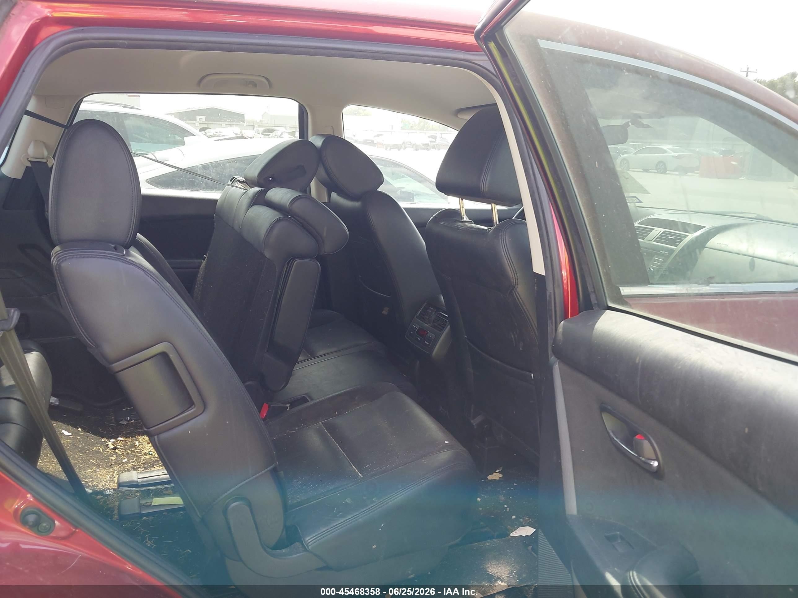 2013 Mazda Cx-9 Touring Red vin: JM3TB2CA8D0420187