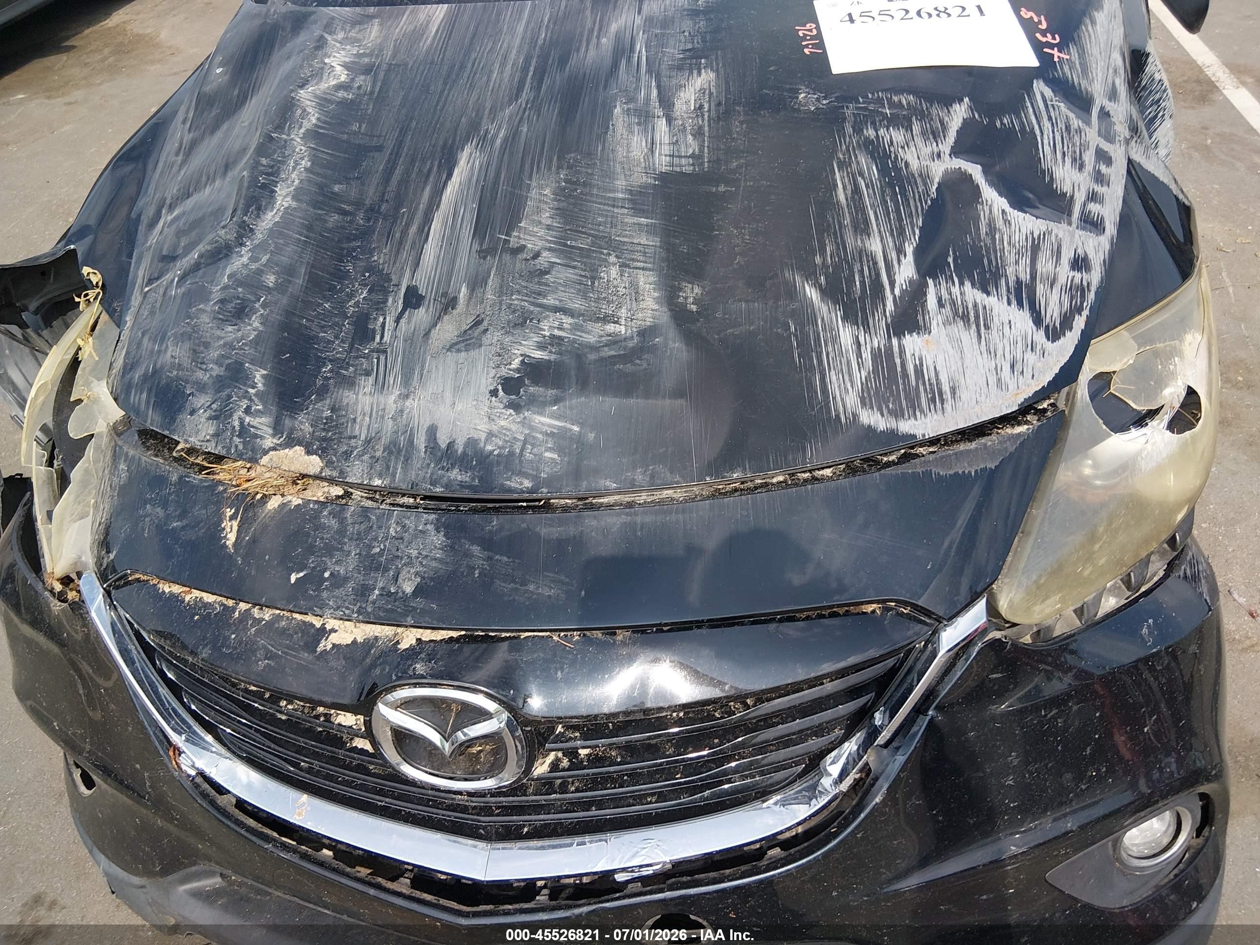 2015 Mazda Cx-9 Touring Черный vin: JM3TB2CA8F0448221