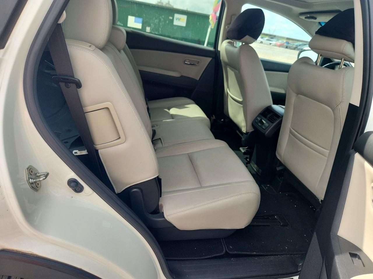 2015 Mazda Cx-9 Touring White vin: JM3TB2CA8F0457663