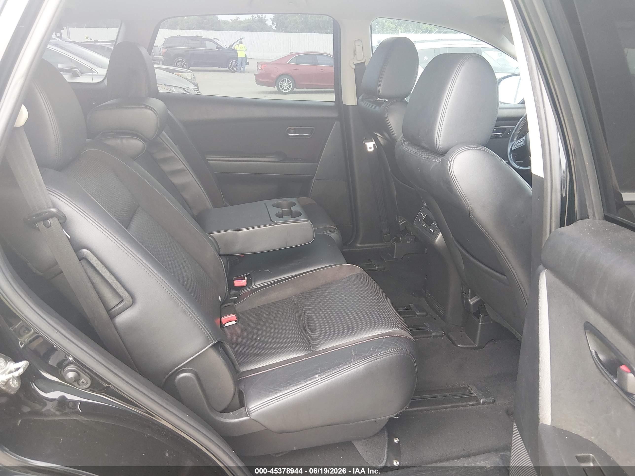 2015 Mazda Cx-9 Touring Black vin: JM3TB2CA8F0469344