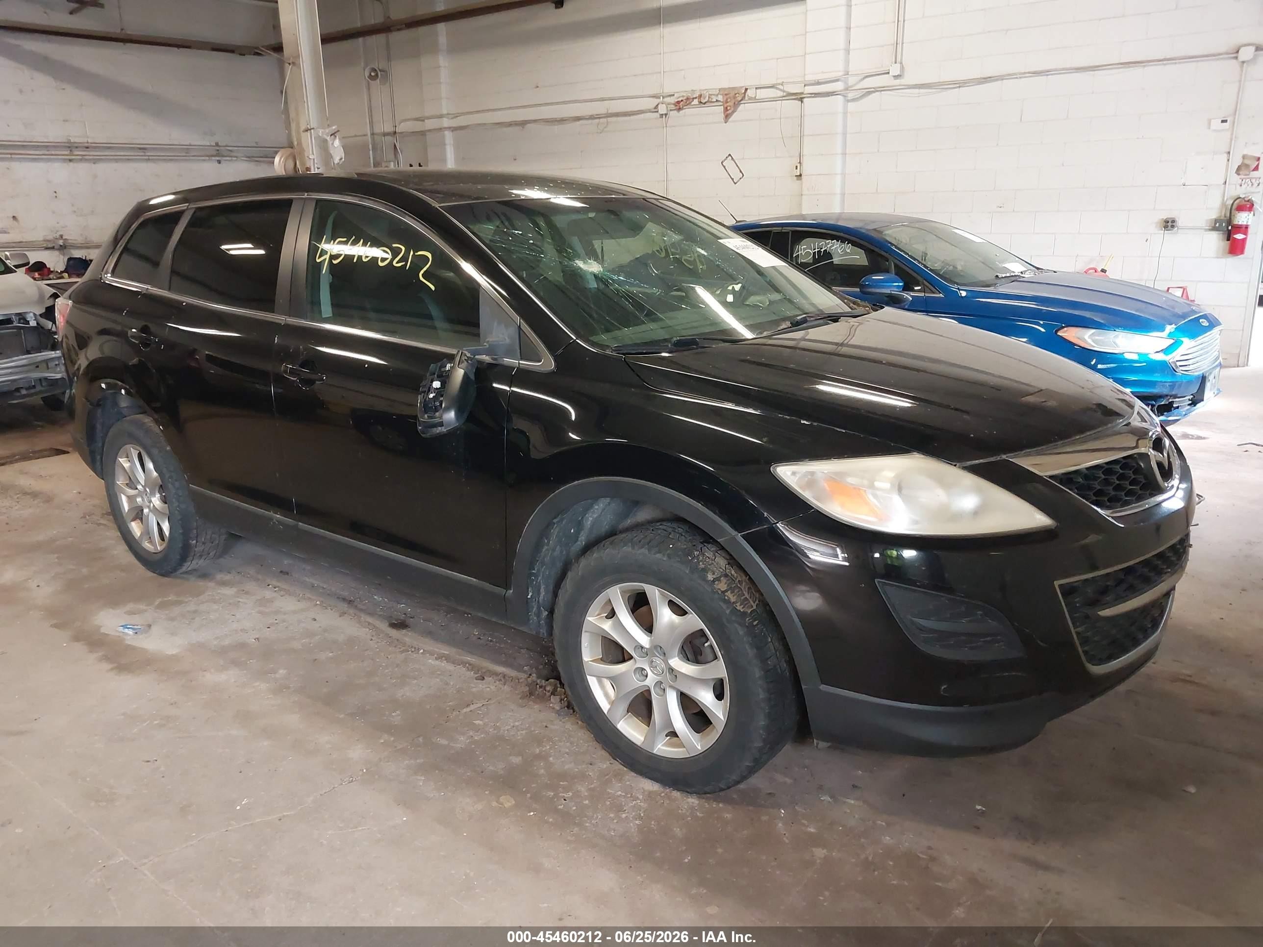 2012 Mazda Cx-9 Touring Black vin: JM3TB2CA9C0341562