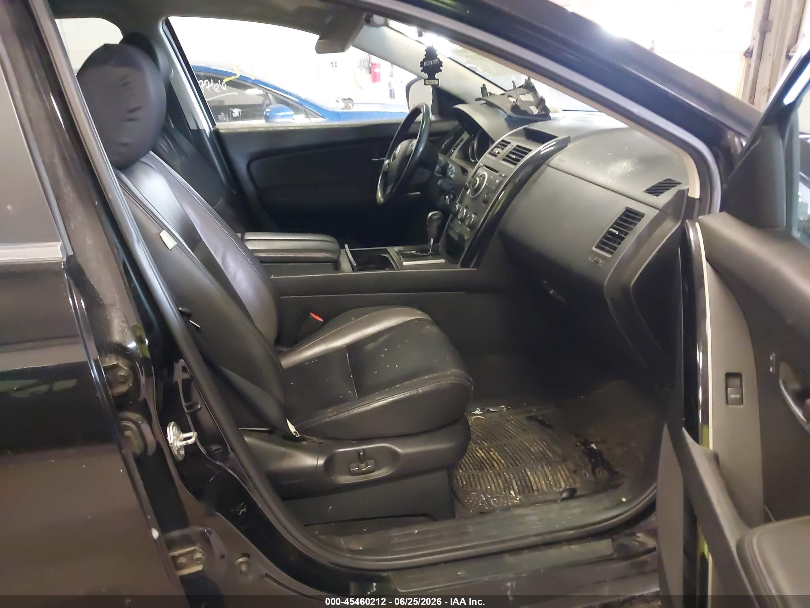 2012 Mazda Cx-9 Touring Black vin: JM3TB2CA9C0341562
