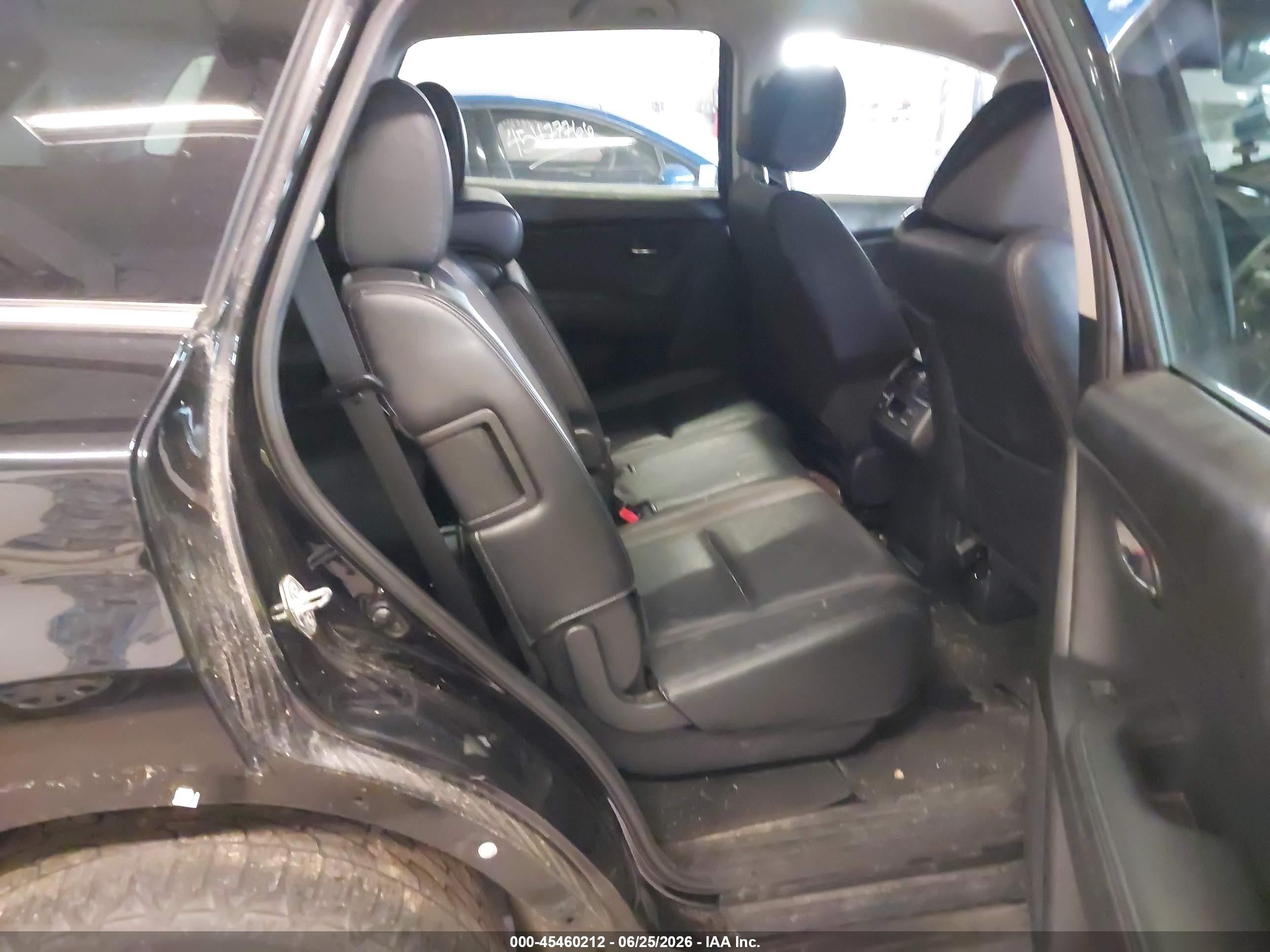 2012 Mazda Cx-9 Touring Black vin: JM3TB2CA9C0341562