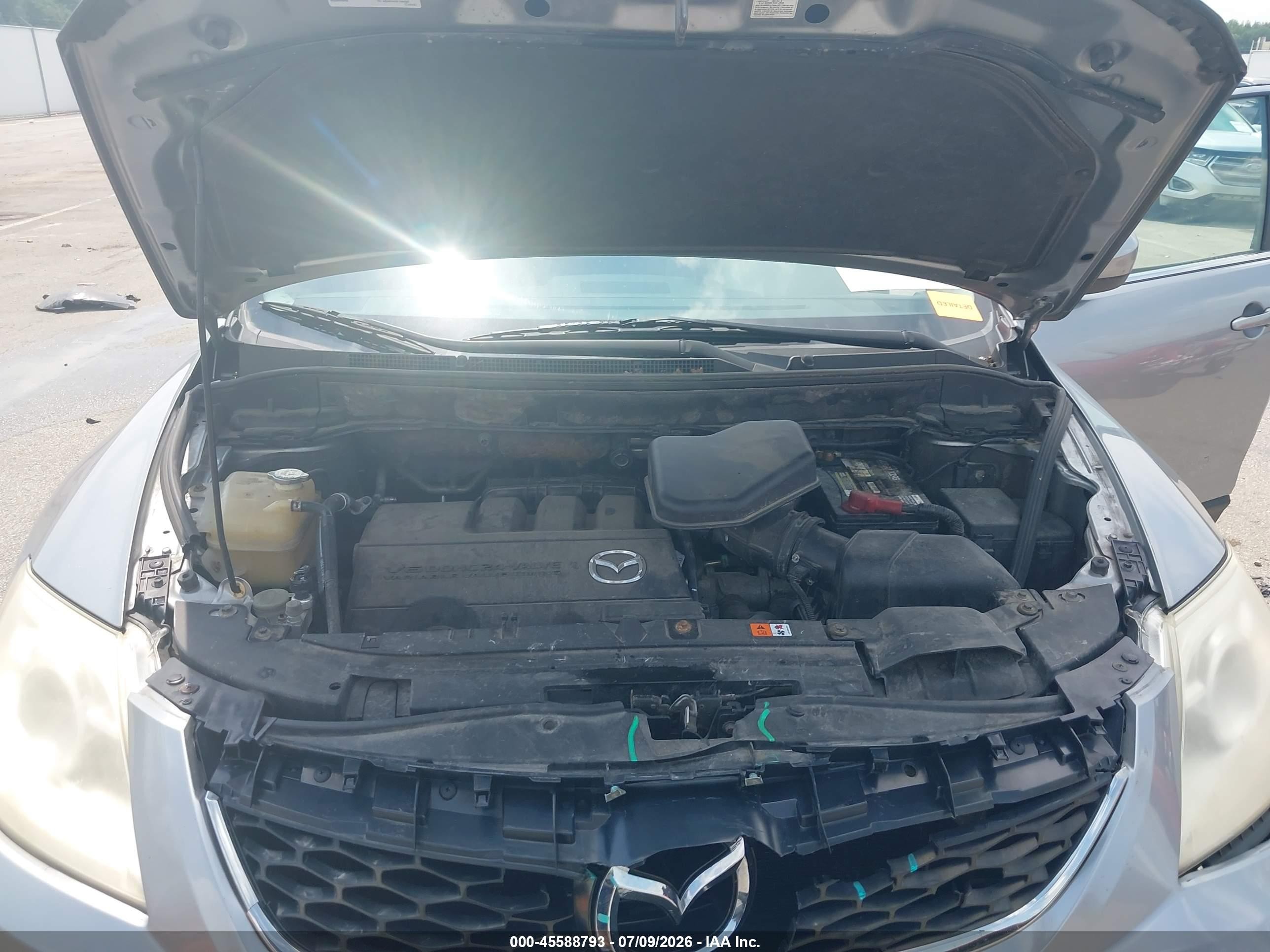2012 Mazda Cx-9 Touring Gray vin: JM3TB2CA9C0367952