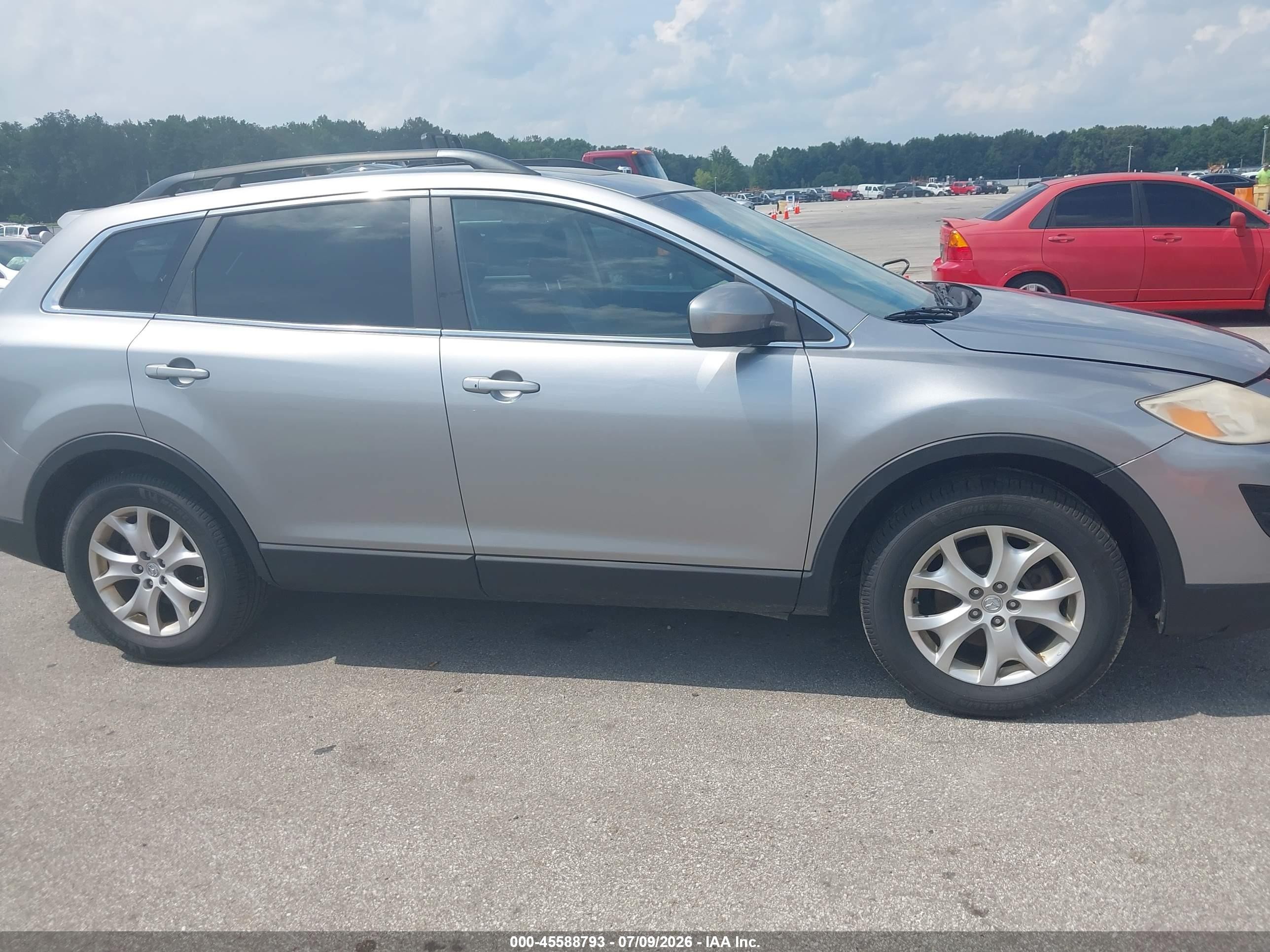 2012 Mazda Cx-9 Touring Gray vin: JM3TB2CA9C0367952