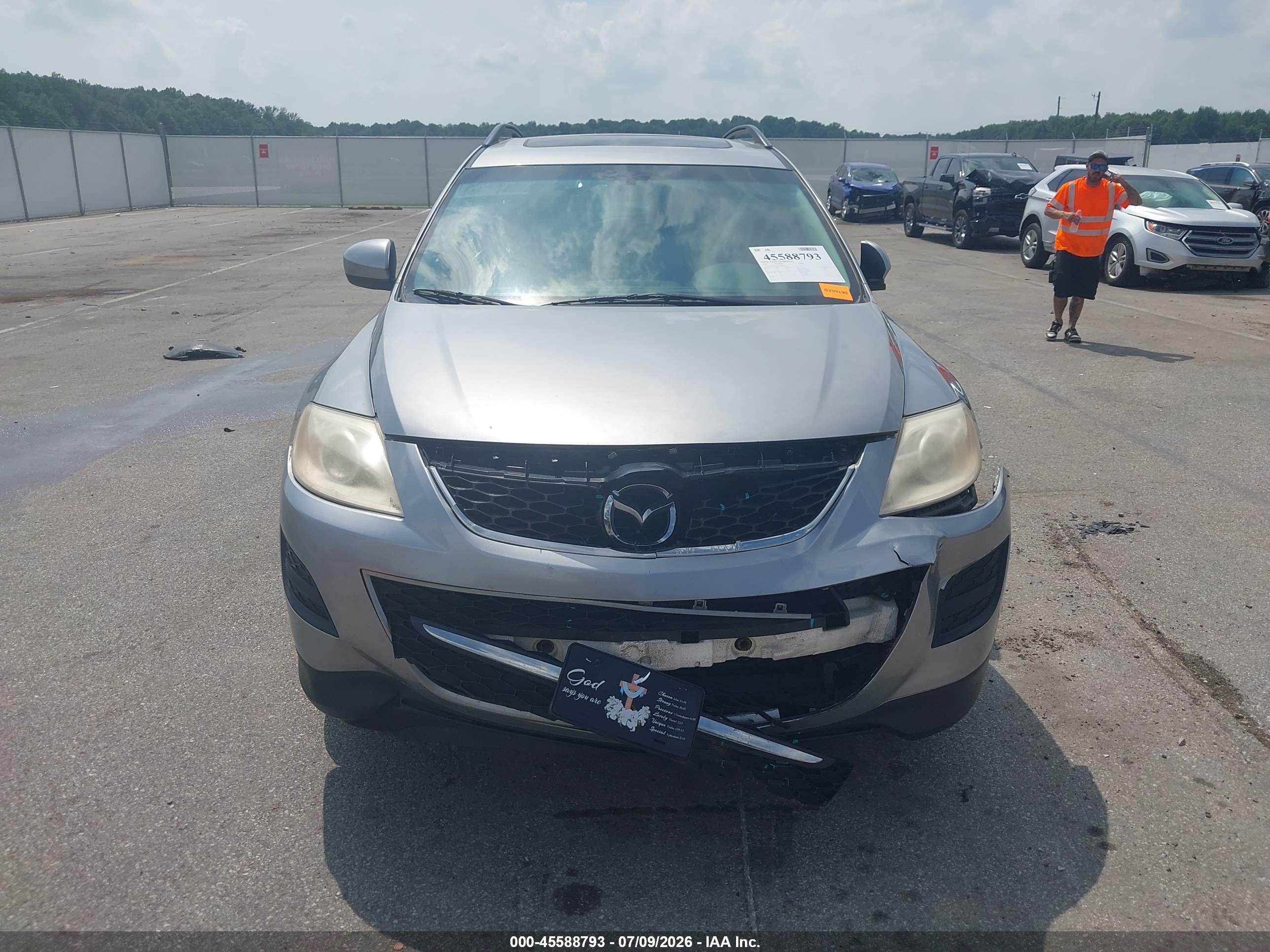 2012 Mazda Cx-9 Touring Gray vin: JM3TB2CA9C0367952