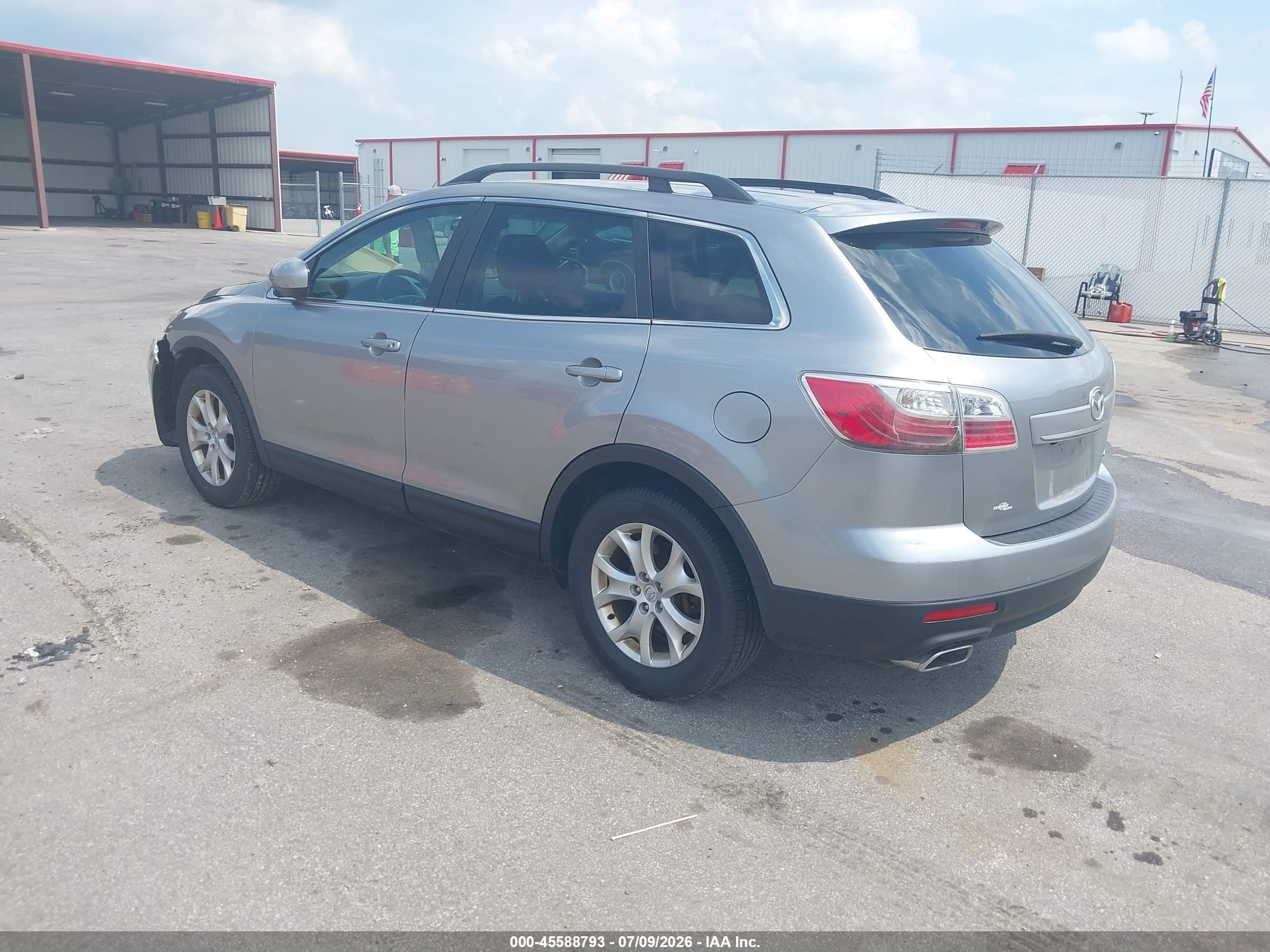 2012 Mazda Cx-9 Touring Gray vin: JM3TB2CA9C0367952
