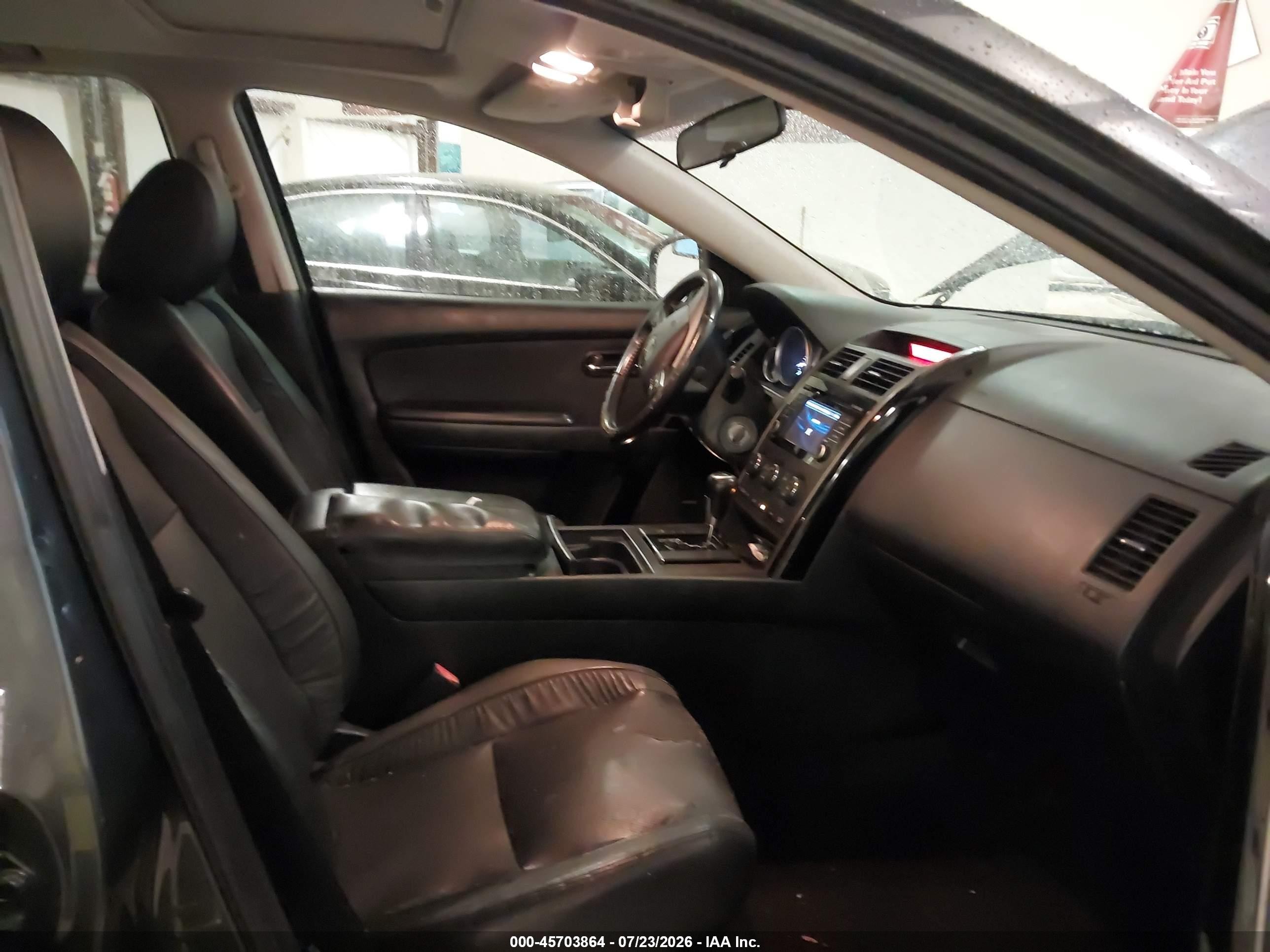 2014 Mazda Cx-9 Touring Gray vin: JM3TB2CA9E0436707