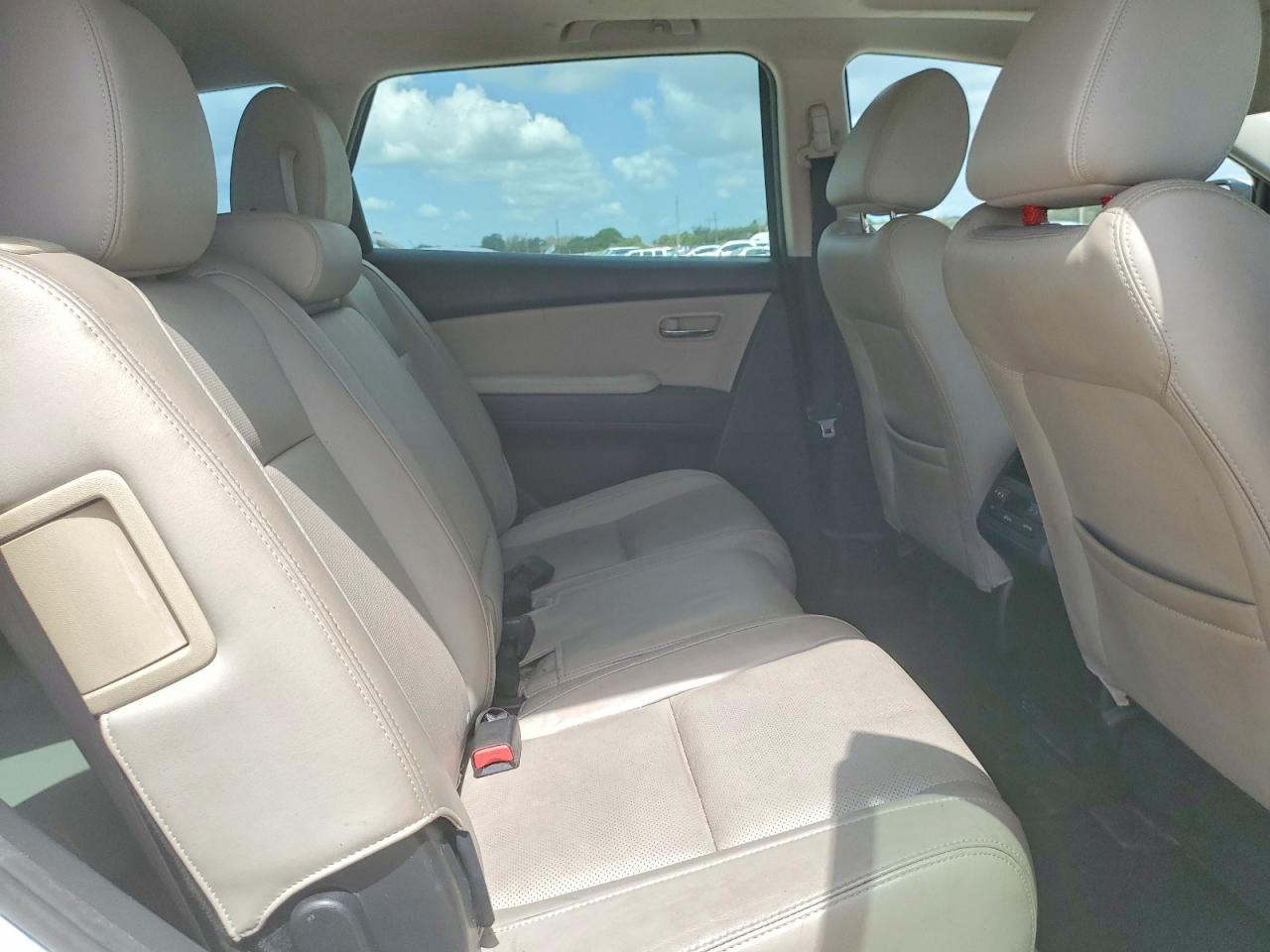 2015 Mazda Cx-9 Touring White vin: JM3TB2CA9F0455081