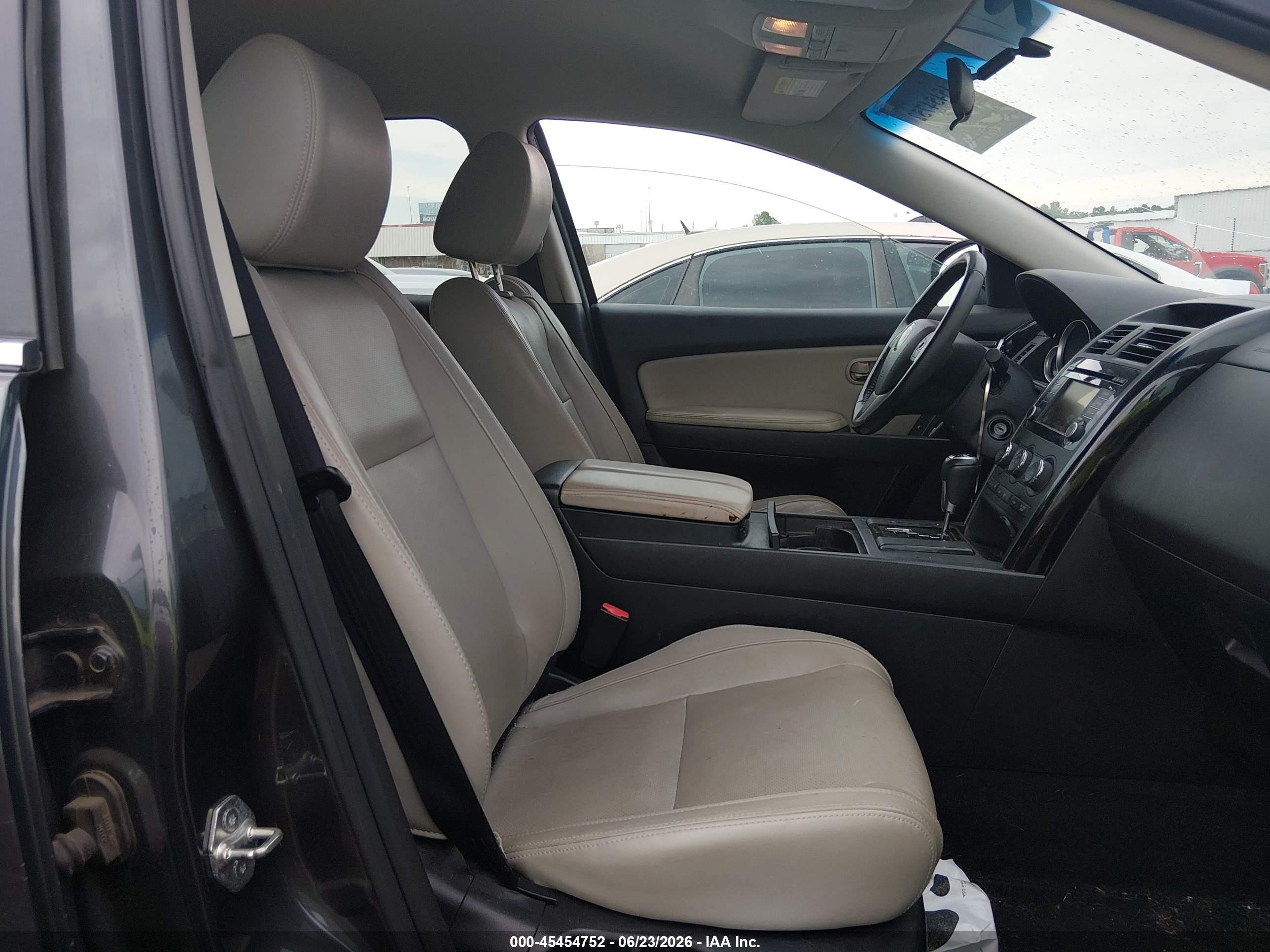 2015 Mazda Cx-9 Touring Gray vin: JM3TB2CA9F0455646