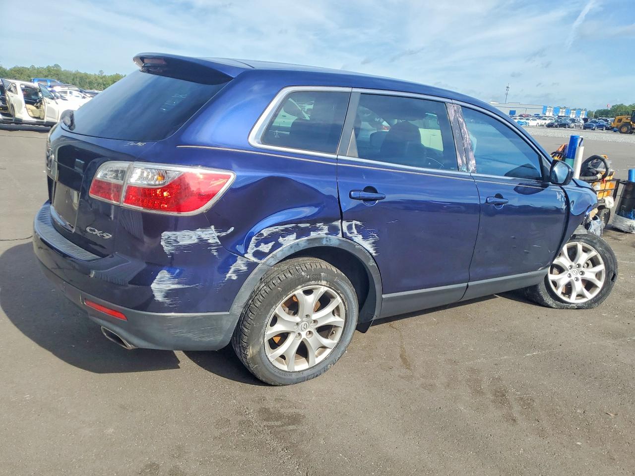 2011 Mazda Cx-9 Blue vin: JM3TB2CAXB0316197