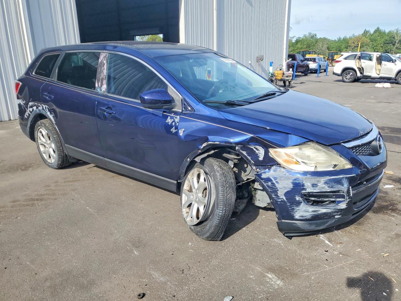 2011 Mazda Cx-9 Blue vin: JM3TB2CAXB0316197