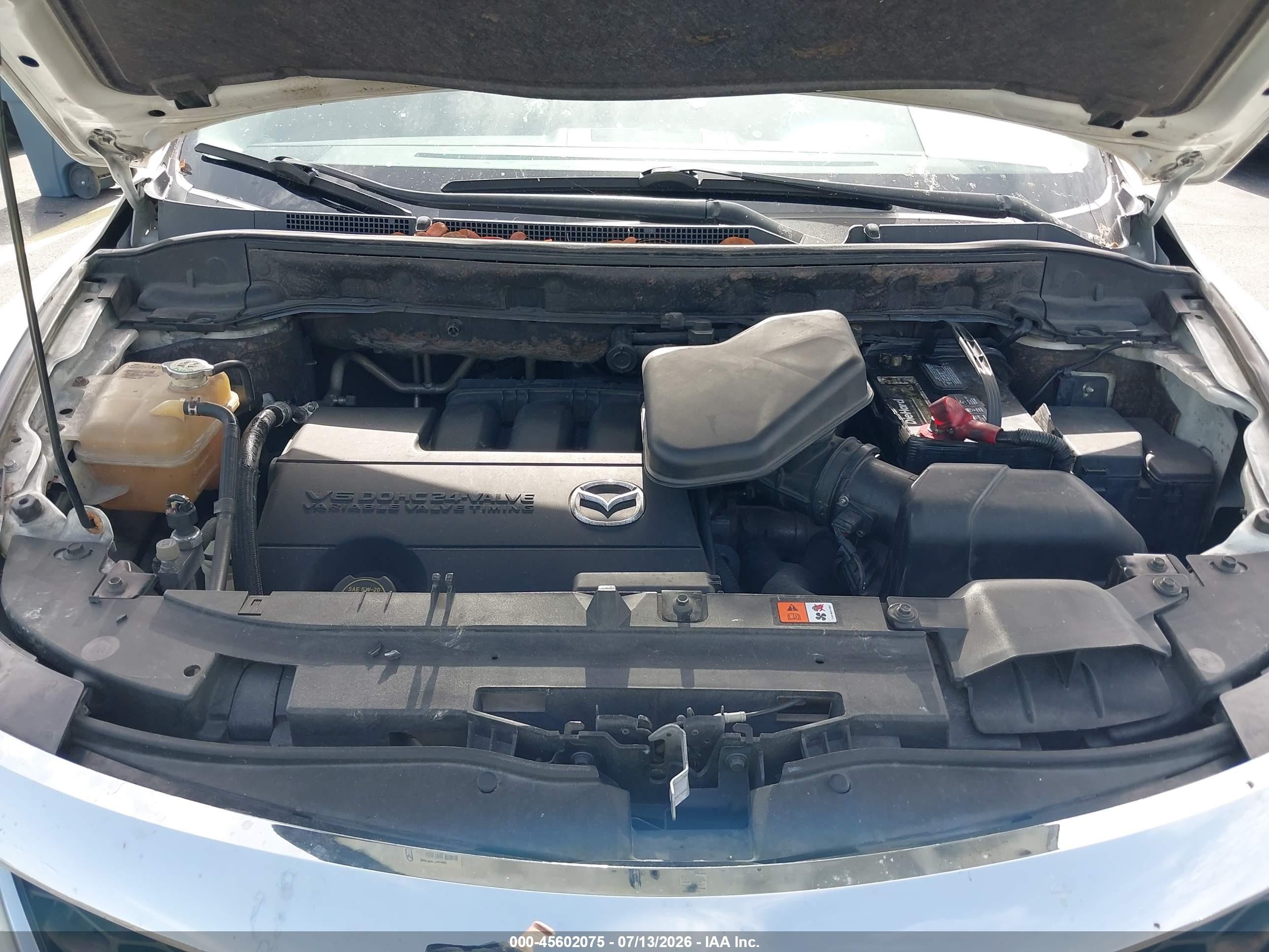 2012 Mazda Cx-9 Touring Белый vin: JM3TB2CAXC0344048