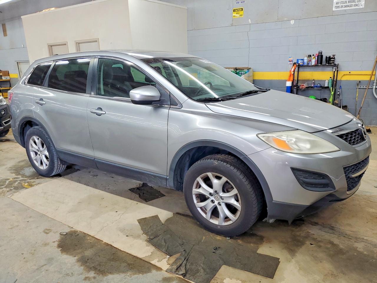 2012 Mazda Cx-9 Silver vin: JM3TB2CAXC0359293