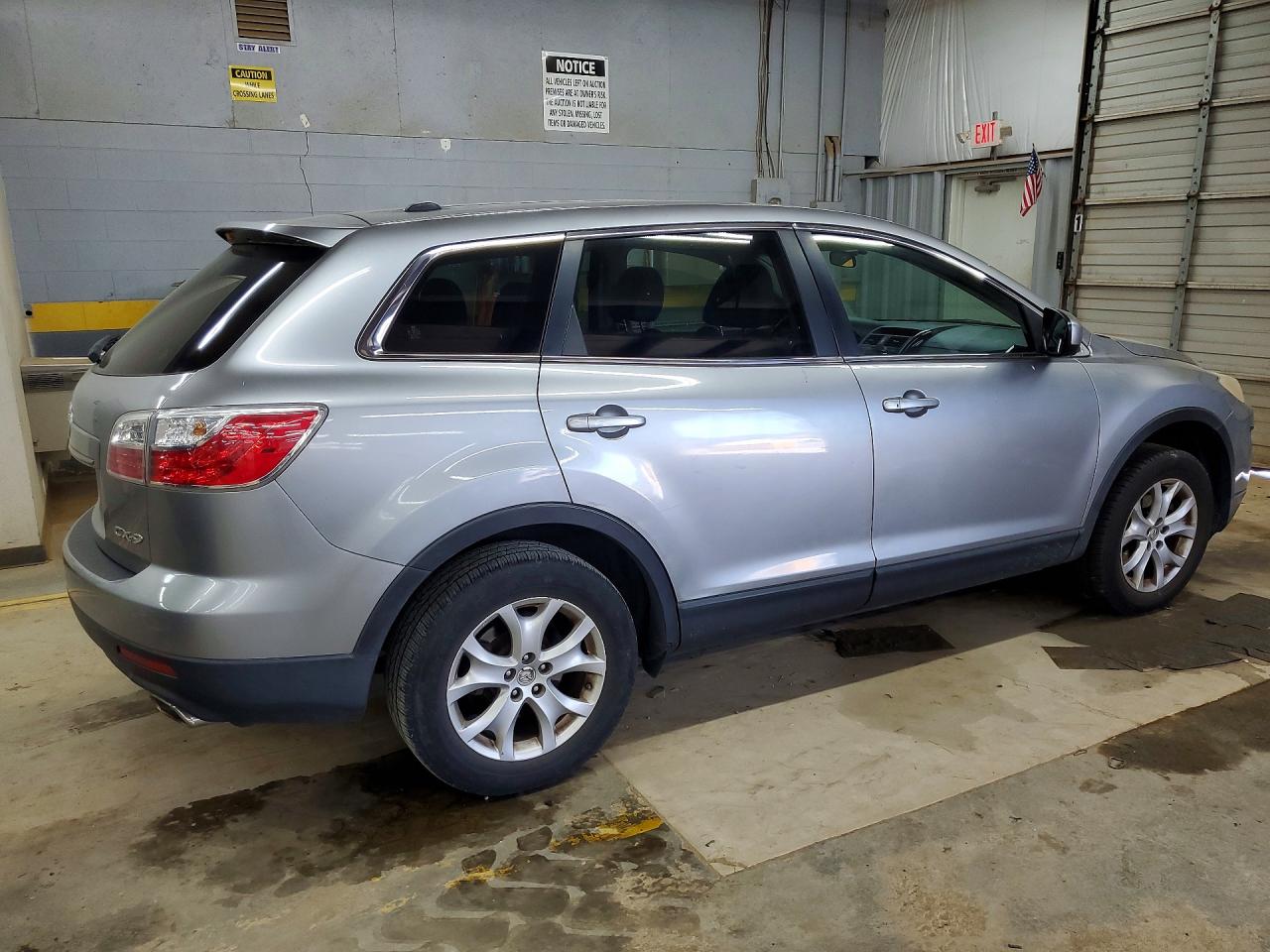 2012 Mazda Cx-9 Silver vin: JM3TB2CAXC0359293